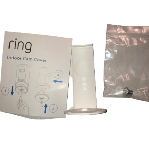 RING Indoor Cam White Cover Security Camera Privacy Cover - Picture 3 of 5